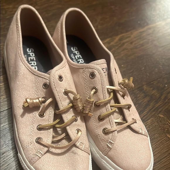 SPERRY Pink Top Silders & ZARA Animal print pullon sneaker SZ8 for $12 2 for 1 - Picture 3 of 8